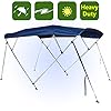 RockyMRanger-4-Bow-Boat-Bimini-Top-Sun-Canopy-Cover-8-ft-Length-79-84-Beam-YB4N1
