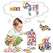 TOQIBO Magnetic Blocks Building Set 3D Magnetic Tiles Educational Toys By For Kids/Toddlers/Children With Storage Bag - 76PCS