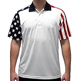 Men's Stars & Stripes Polo T-Shirt