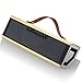 Bluetooth Speakers,GSPON Portable Smartphone and Laptop Speaker,Outdoor Speakers with Wired 3.5mm AUX Audio in (gold)