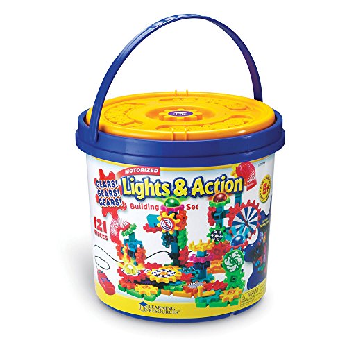 Купить Learning Resources Gears! Gears! Gears! Lights & Action Building