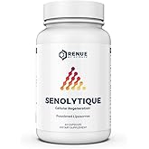 Renue By Science Senolytique Senolytic Supplements | 60 Capsules with Fisetin (35mg) Quercetin (78mg) & Spermidine (3mg) per Serving | Liposomal Formula | Manufactured in The USA & Third-Party Tested