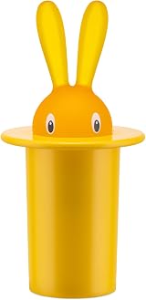 Alessi A di Alessi Magic Bunny Toothpick Yellow PMMA ASG16 Y 12 x 8.5 x 35 cm view 1