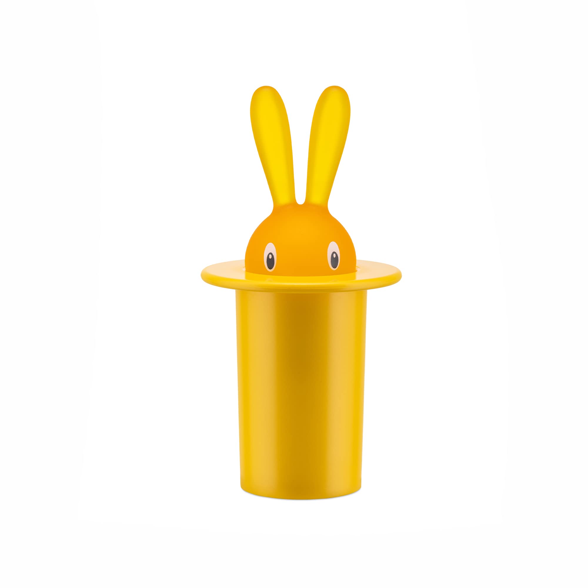 A di Alessi Magic Bunny Toothpick, Yellow (ASG16 Y) , 12 x 8.5 x 35 cm