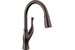 Delta Faucet Ophelia Oil Rubbed Bronze Kitchen Faucet, Kitchen Faucets with Pull Down Sprayer, Kitchen Sink Faucet, Faucet for Kitchen Sink with Magnetic Docking, Venetian Bronze 19888Z-RB-DST