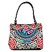 Vintage Embroidery Boho Womens Handbag Mandala Flower Embroidered Shoulder Bag (Bug)