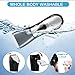 VISSON Dog Clippers Washable,2in1 Dog Grooming Clippers Kit for Small Medium Dogs and Cats Hair Around Face, Paws, Eyes, Ears, Rump,Dog Trimmer Clippers Cordless,Low Noise Dog Shaver USB Rechargeable