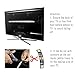 Outdoor TV Antenna, Antop HDTV Flat Panel Amplified HDTV Antenna Big BOY 80 Mile Multi-Directional Reception with 4G LTE Filter and Smartpass Amplified (40ft Coaxial Cable Include)