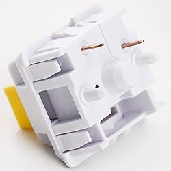 WS Yellow Mechanical Keyboard Linear Lubed