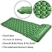 Hikenture Ultralight Sleeping Mat | Backpacking Sleeping Pad with Pillow-Compact Inflatable Camping Air Mattress Pad for Camping,Sleeping,Backpacking,Travel,Hiking,Hike Camp Air Pad Army Green