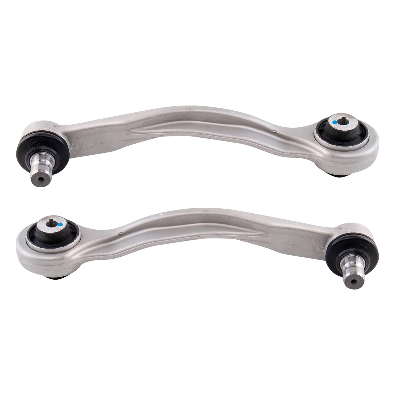 TRQ Front Left and Right Upper Control Arm with Ball Joint Set 2 Piece Compatible with 2017-2020 Audi Q7 2018-2020 Q5 2019-2020 A6 Quattro 2019-2020 A7 Sportback 2019 e-tron Quattro 2019-2021 Q8 Image