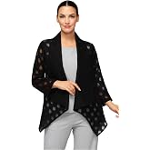 IC Collection Shawl Collar Jacket in Black