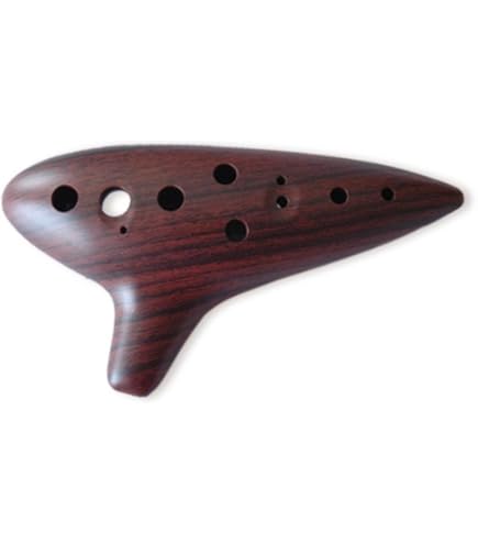 Amazon.com: 6 hole wooden ocarina elm or locust wood SSF