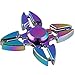 Suiez Anti-Anxiety Four Corners Crabs Tip Gyro Edc Rainbow Color Hand Spinner Interscrew Finger Decompression Puzzle Toys (H11)