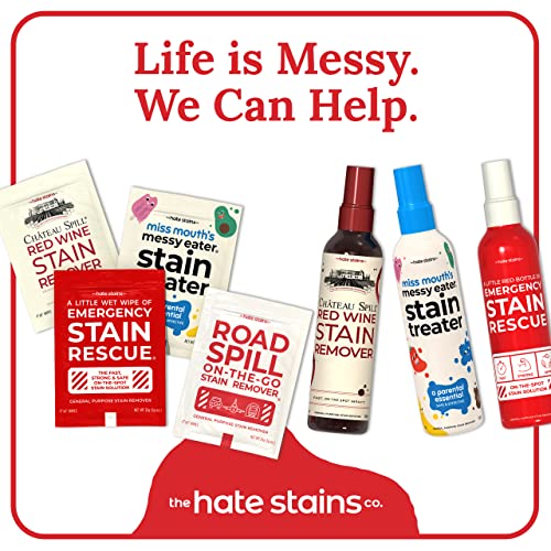 EMERGENCY STAIN Remover Spray 25 Wipes Couch Stain Remover for Clothes, Fabric, Silk, Linen