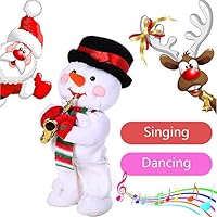 Dimanul Baby Toys,Novelty Toys,Educational Toys,Learning Toys,Kids Tech Toys Merry Christmas Toys 2018 Electric Dancing Singing Reindeer Animated Plush Toy Stuffed Animals