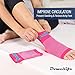 Dowellife Plantar Fasciitis Socks, Ankle Brace Compression Support Sleeves & Arch Support, Foot Compression Sleeves, Ease Swelling, Achilles Tendonitis, Heel Spurs for Men & Women (Pink L)