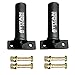 Pair of Titan Horizontal Mount Olympic Barbell Holders for T-3 Power Rack