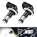 LTPAG 2pcs 881 LED Fog Lights Bulbs or DRL, 50W 2000LM Automotive 862 886 889 894 LED Fog Lamp Bulbs IP68 6000K Super Bright LED Daytime Running Lights Xenon White, 2 Year Warranty