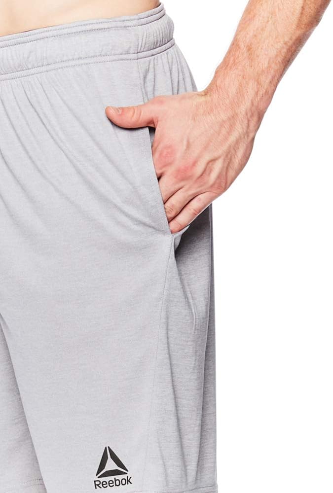 Reebok Men's Drawstring Shorts - Athletic Running & Workout Short w/Pockets : Clothing