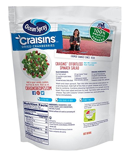 Ocean Spray Craisins Dried Cranberries, Cherry, 12 Ounce - Image 3