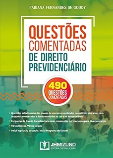 Livro Questões comentadas de Direito Previdenciário: 490 questões comentadas