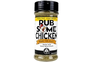 OLD WORLD SPICES & SEASONINGS Rub Some Chicken Savory Herbs & Garlic Seasoning , 6 OZ - packaging may vary