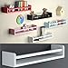 brightmaison Bambini Wall Shelf, Toy Storage Organizer, Kids Bookshelf Wall Decor for Nursery & Kids Room, Small Shelf Wood White