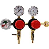 Taprite T752HP Two Product Dual Pressure Kegerator CO2 Regulator