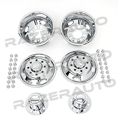 Razer Auto Dually Truck ONLY Chrome 17" 8 Lug Wheel Simulator Liner