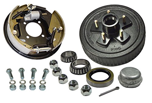 5-Bolt on 5 Inch Bolt Circle - 10 Inch Hub/Drum With Hydraulic Brake Assembly - Passenger Side