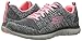 Skechers Sport Women's Flex Appeal 2.0 Fashion Sneaker, Charcoal/Coral Knit, 9.5 M US
