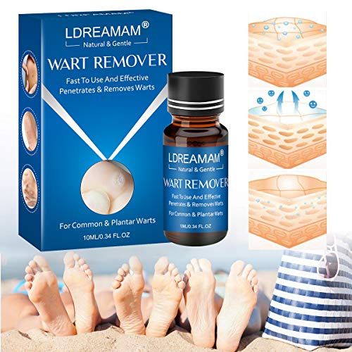 Wart Remover,Foot Wart Remover,Plantar Wart Remover,Wart Liquid,Painlessly Removes Common and Plantar Warts - Thumbnail 4
