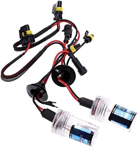 Tsmine H7 12V 75w 6000K Xenon HID Bulb Light Lamp Replacement (Pack of two bulbs) - 2 Years Warranty