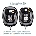 Peg Perego Primo Viaggio 4-35 - Rear Facing Infant Car Seat - for Babies 4 to 35 lbs - Made in Italy - Onyx (Black)