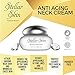 Neck Cream with Hyaluronic Acid - Best Skin Moisturizer to Reduce Fine Lines & Wrinkles in the Neck and Chest, Anti Aging Skin Care Products from Stellar Skin, 1.5 oz