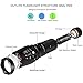 Handheld Flashlight Torch, Outlite High-Powered LED Flash Light, Rechargeable Torch Light, Water Resistant Handheld Flashlight with Zoom Function and 5 Modes
