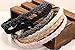 Ruihfas 4 Pieces Elegant Beaded Crystal Headband Bead Hair Band Hair Hoop Accessories for Women Girls