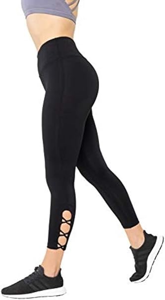 OUT & ABOUT Sena Yoga Pants for Women,High Waist, Tummy Control, Workout Pants, 4 Way Stretch Leggings