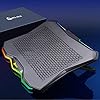 KLIM-Rainbow-Laptop-Cooling-Stand-with-RGB-backlighting-11-19-Gaming-Laptop-Cooling-Pad-For-Desk-USB-Powered-Fan-with-metal-grid-Stable-And-Silent-Compatible-Mac-And-PS4-NEW-2021 KLIM Rainbow + Laptop Cooling Stand with RGB backlighting + 11" - 19" + Gaming Laptop Cooling Pad For Desk + USB Powered Fan with metal grid + Stable And Silent + Compatible Mac And PS4 + NEW 2022