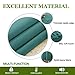 NICETOWN Thermal Insulated Solid Grommet Blackout Curtains/Drapes/Panels for Dining Room (Sea Teal, 1 Pair, 42 by 63-Inch)