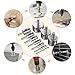 Diamond Drill Bits,Kusonkey [10-Pack] Hole Saw Core Bits Hollow Extractor Remover Set Tools for Granite/Ceramic/ Porcelain/Tiles/Glass/Marble