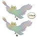 Bird Blinder Reflective Hanging Flying Owl - Pest Repellent (2 pack)