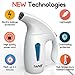 Tadge Goods Travel Steamer for Clothes Wrinkle Remover – 180ml Portable Hand Held Vapor Iron Garment Steamer – Press, Sterilize, Clean Fabric Tops, Shirts, Pants, Suits, Curtains – Fast Heat Up