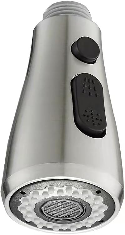 Heable 2 Function Kitchen Tap Spray Head Brushed Nickel G1/2 2 Settings