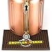 GrowlerWerks GWA1027-128 Bar Mat, uKeg 128, Brown