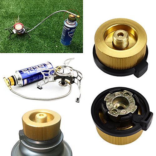 Winomo Gas Fles Adapter Transfer Nozzle Connector Voor Fornuis Brander Camping Fornuis - Image 7