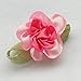 Chenkou Craft 2tone Satin Ribbon Flowers Bows Appliques DIY Craft Wedding Decoration 40pcs