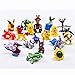 9pcs Pokemon Ball Poke Pokeball Figures Pop Toys Action Figure Pikachu Plus 24pcs Random Anime Figures