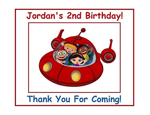12 Little Einsteins Personalized Stickers Party Supplies Bag